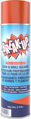 Break-Up Professional Oven & Grill Cleaner, Heavy Duty Grease Remover for Grill