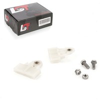 2X Fensterscheiben Seitenfenster TüRscheiben Halter Clips Vorne FüR Nissan Note