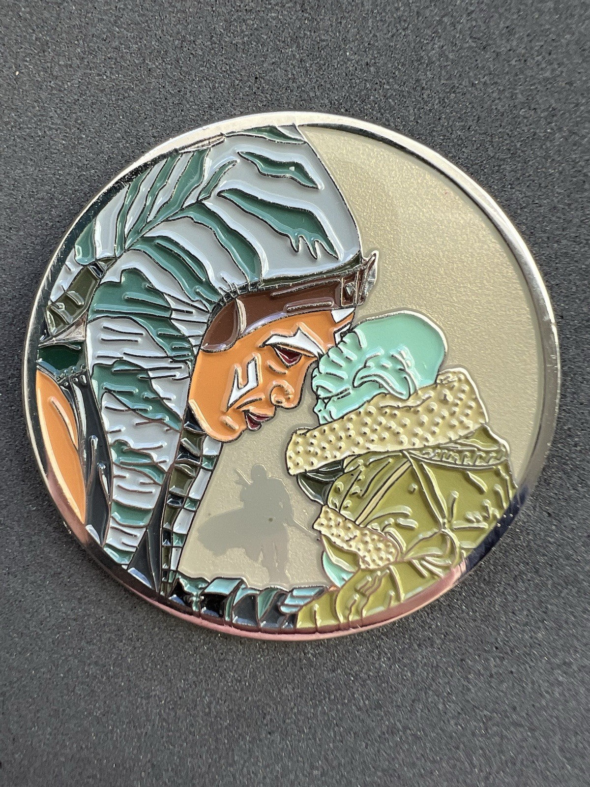 Disney FANTASY Pin - Star Wars The Mandalorian The Child Grogu Ahsoka
