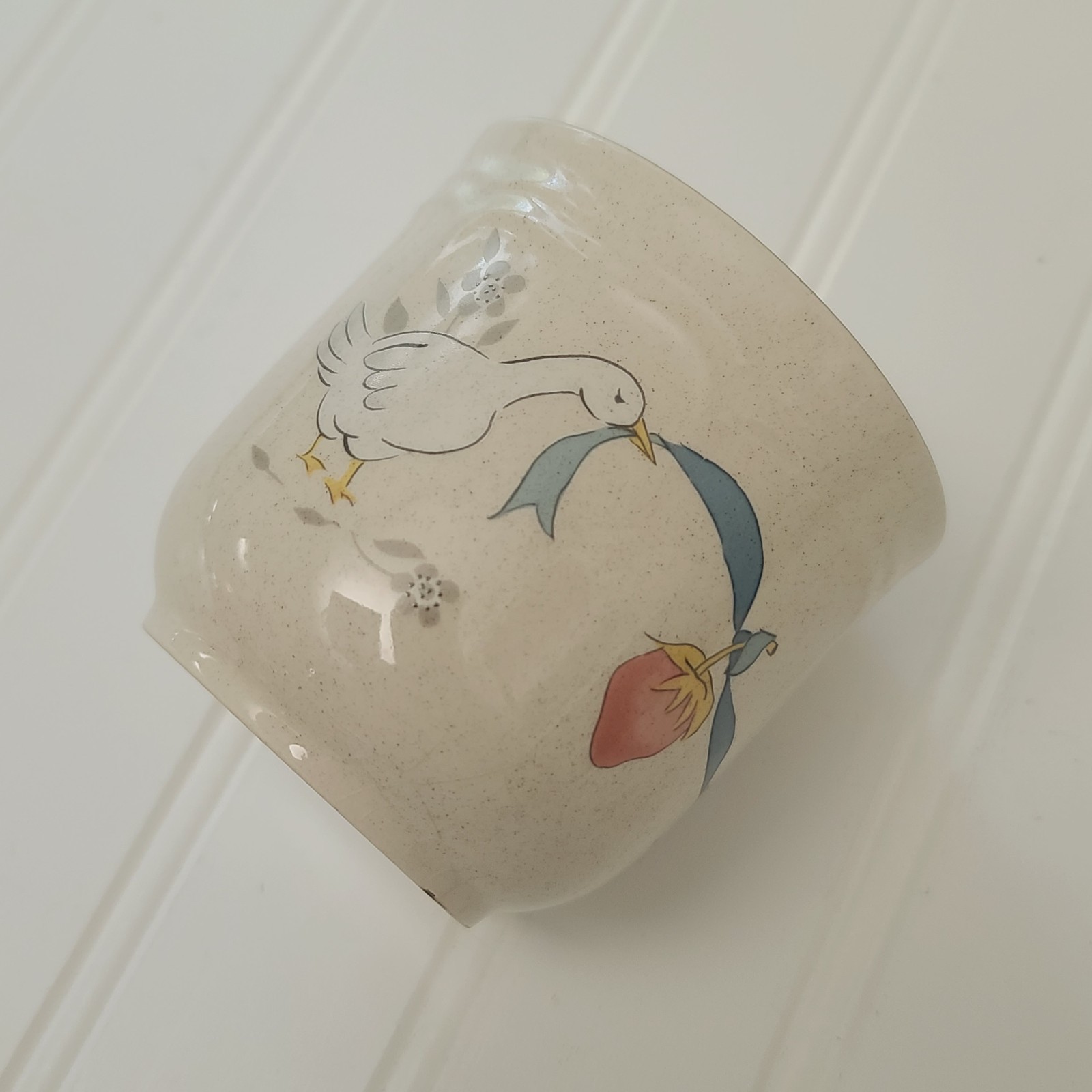 Vintage INTERNATIONAL CHINA Marmalade Geese Goose Duck Country Cottage Dish Set