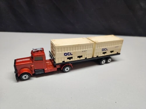 Matchbox 900 Lesney TP-22 Long Haul Double Container Truck