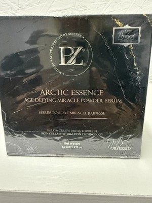 Below Zero Arctic Essence Age-Defying Face Miracle Powder Serum 1.7 fl oz