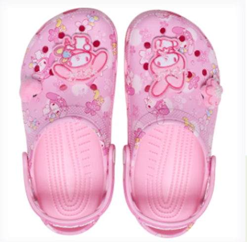 2025 Crocs x Sanrio My Melody Classic Clog 211200‑90H – Limited
