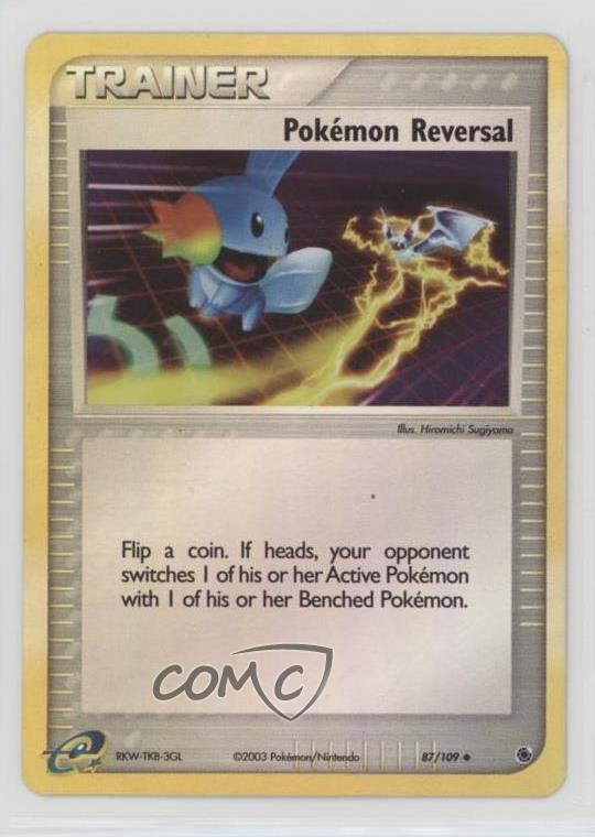 Pokemon Reversal Reverse Foil EX Ruby & Sapphire #87 2003