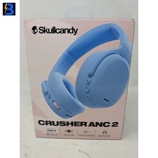 Skullcandy Crusher ANC 2 Over-Ear Bluetooth Headphones/Microphone - Preppy Blue