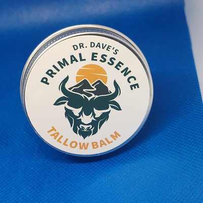Dr. Dave's primal essence tallow balm body & face  unscented 1 oz (u)
