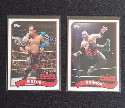 Topps WWE Heritage 2018 - Konnor & Viktor (The Ascension)