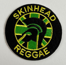 Skinhead Reggae  Embroidered Iron Sew On Patch