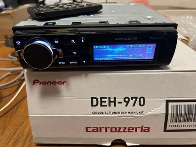 Pioneer Carrozzeria DEH-970 1DIN Car Audio CD/Bluetooth Receiver from japan