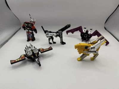 Vintage G1 Transformers Cassette Lot Ravage Laserbeak Buzzsaw Ratbat Rewind