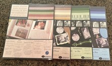 Mixed Lot Of Creative Memories Cardstock  Paper Pack Bundle 12x10 Colors Shades