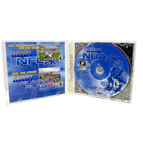Sega Dreamcast NBA 2K CIB Complete Authentic Sega Sports 1999 Allen Iverson