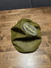 NWT Scala Fitted Straw Newsboy Cap Beige One ...
