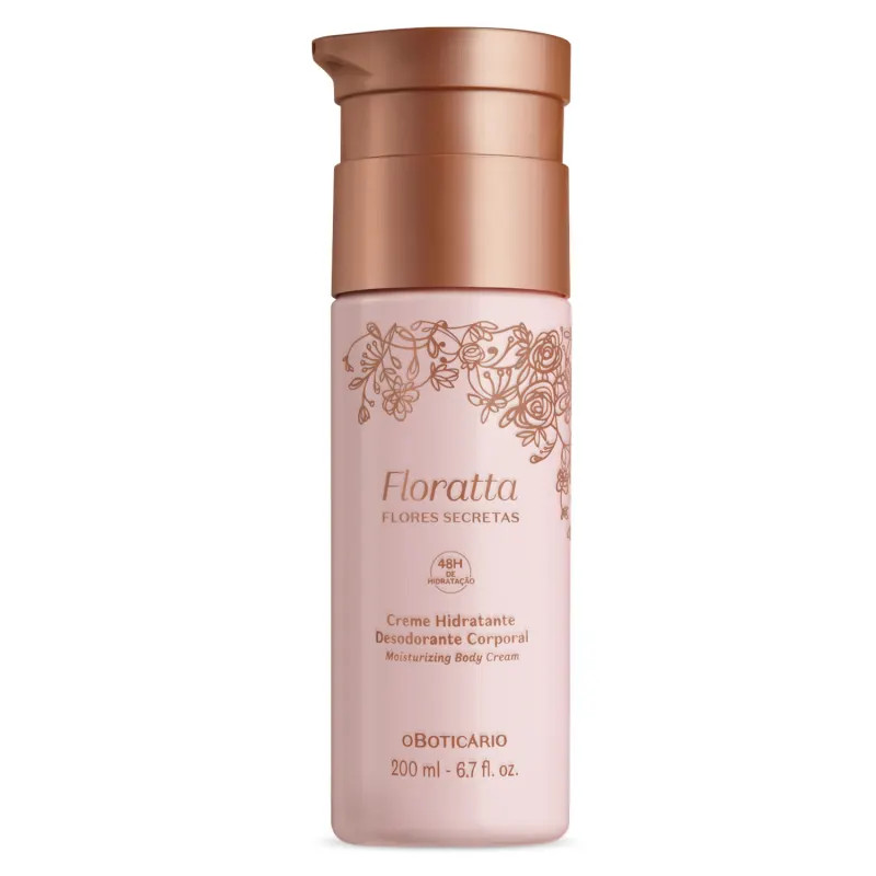 O Boticário Floratta Flores Secretas Moisturising Body Lotion 200ml