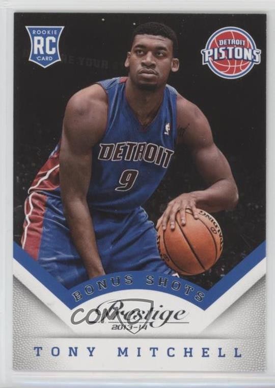 2013-14 Panini Prestige Silver Bonus Shots Tony Mitchell #196 Rookie RC o6n
