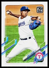 2021 Topps Jose Leclerc #396 Texas Rangers