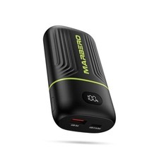 Portable Charger 10000mAh Mini Power Bank USB C in out Fast Charging Black