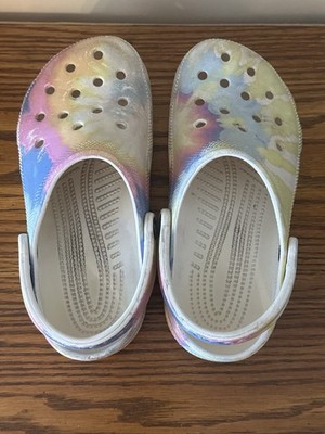 Crocs Classic Tie Dye Clogs Size W7 M5 Womens Men s
