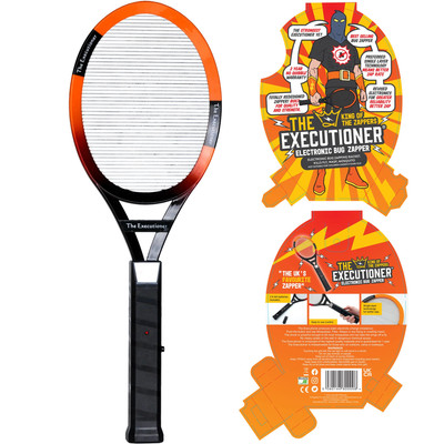 The Executioner Fly Killer Mosquito Swatter Racket Wasp Bug Zapper Indoor Outdoo