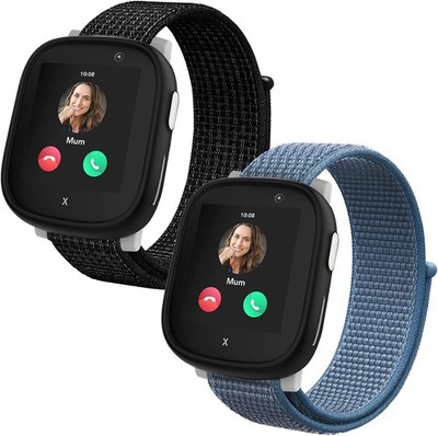 Snyeest 2-Stück Nylon Armbänder kompatibel mit Xplora X6/Anio 6 Armband, Kids
