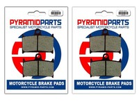 BremsbeläGe Vorne (2 Paar) FüR Triumph 600 Speed Four 2003-2006