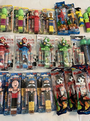 44 KLIK Candy Dispensers Lot MOC NINTENDO MARVEL X MEN POPEYE X-MAS PS2 NEW - Picture 4 of 10