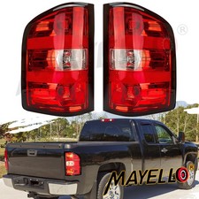 Rear Tail Light Assembly Brake Lhrh Pair For 2007-2013 Chevrolet Silverado