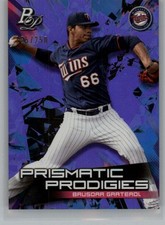 2019 Bowman Platinum Green or Purple MLB Baseball Insert Cards Pick From List
