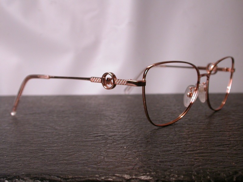 Michael Kors Florence Clear and Gold Eyeglasses Frames