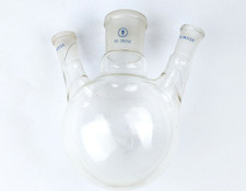 SCHOTT Dreihals Rundkolben 250 ml NS 29/32 NS 14,5/ 23 Laborglas