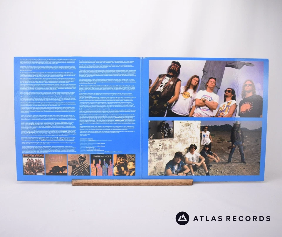 Faith No More Angel Dust 2 x LP Album Vinyl Record - EX/EX - Image 3 of 4