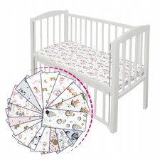 Baby Nest Bed Sheet 90x40 Fitted Sheet Cotton with Elastic Pattern