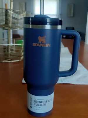 #ad Stanley Water Bottle Quencher H2.0 Tumbler 40 oz blue Brand New Fast Shipping $18.99