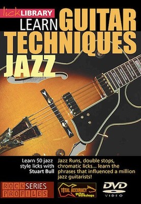Learn Guitar Techniques: Jazz DVD