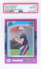 2024 Donruss Optic Drake Maye Rated Rookie Preview Pink #379 PSA 10 Rookie RC