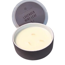 Chesapeake Bay Lavender Mint leaf Scented Candle 3 Wick Large 14.9 oz