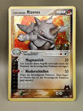 Team Magmas Rizeros 11/95 | EX Team Magma vs. Team Aqua Holo Pokémon Karte
