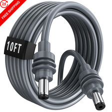 10FT/3M Starlink Mini DC Cable, 20AWG Replacement to Power Grey