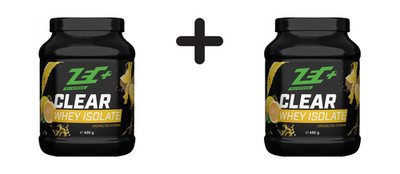 2 x Zec+ Clear Whey Isolate (450g) Crumb Tea Lemon (72,17 EUR/kg)