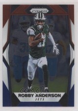 2017 Panini Prizm Red White & Blue Prizm Robby Anderson #91 yf0