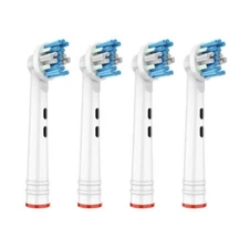 Set of 4 Toothbrush Heads – Compatible Replacements for Electric Brushes