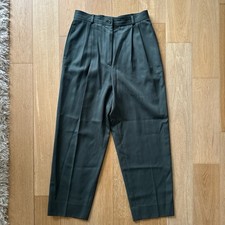 Green Valentino Straight Leg Pants