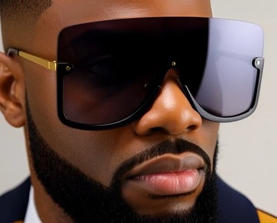 Men Fashion Sunglasses Oversized Huge Big One piece Fashion Luxury Shield 2026