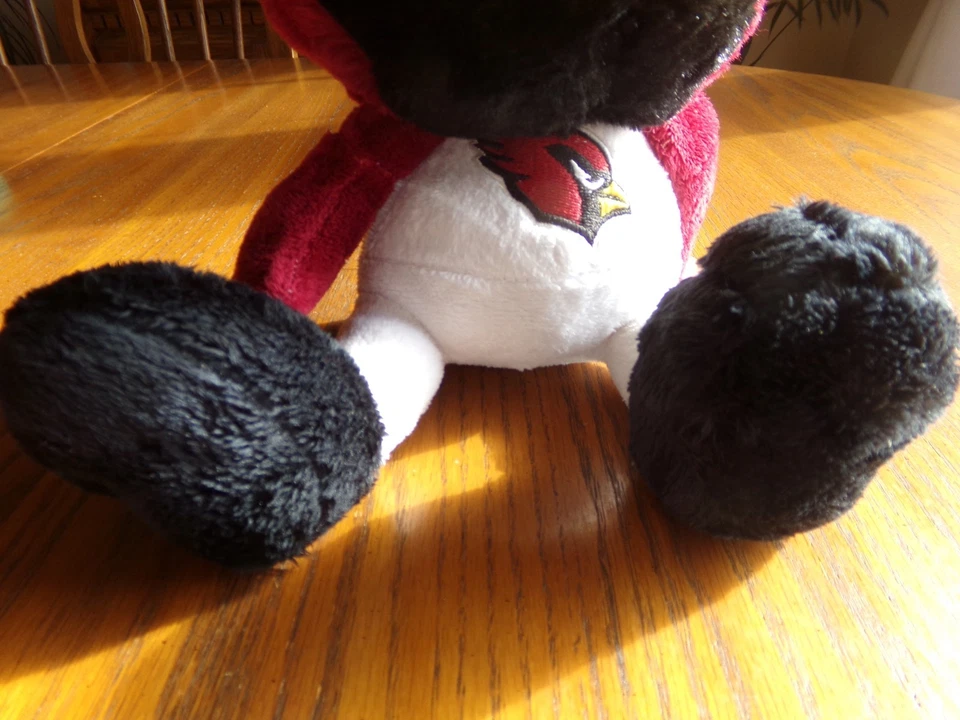 NFL Arizona Cardinals Gafas de Peluche Lápiz TEAM STUDY BUDDIES Mascota 14" Nuevo/WT Foto 2 de 4