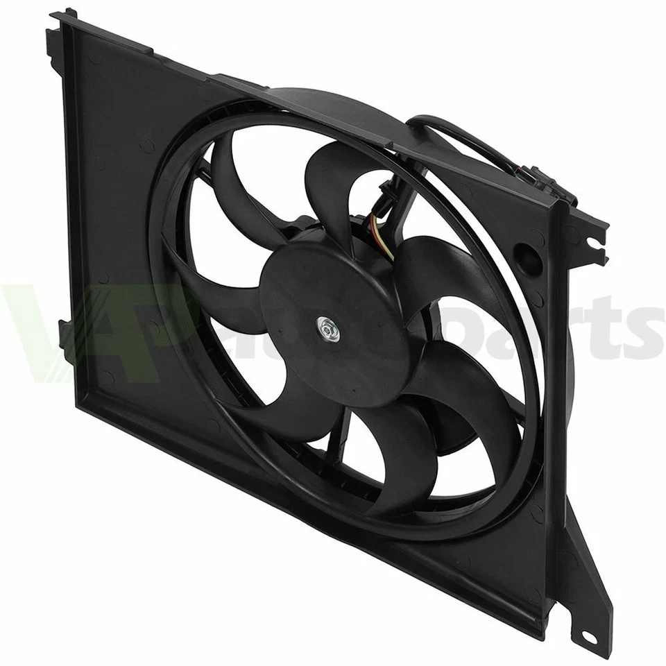 Radiator Condenser Fan Assembly For 2001-2006 Kia ptima 1999-2005 Hyundai Sonata — 第 2/4 张图片