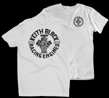 Keith Black Racing Engines T-shirt 100 Cotton White. Mopar Nhra Drag Keith Black Racing Engines T-shirt 100 Cotton White. Mopar Nhra Drag