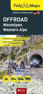 FolyMaps OFFROAD Westalpen 1:250 000 | Peter Schmitz | deutsch