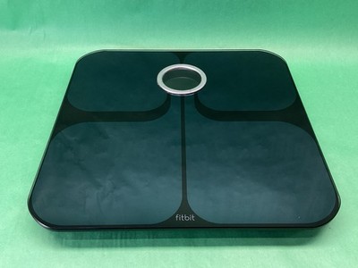Fitbit Aria 2 Wi-Fi Smart Scale FB201B Black Digital Weight Body Fat BMI Analyze