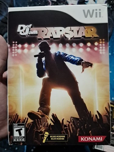 Def Jam Rapstar Bundle (Nintendo Wii, 2010) SEALED Brand New