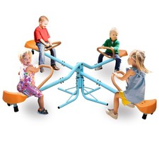 Teeter Totter, Kids Seesaw Swivel Teeter Totter Home Playground Equipment